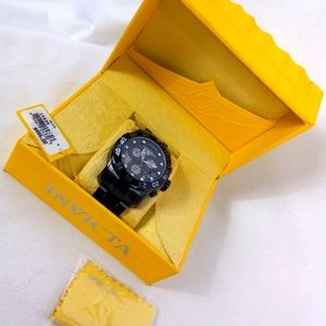 **Sold on eBay** Invicta Pro Diver Chronograph Black Open Weave Dial Men's Watch